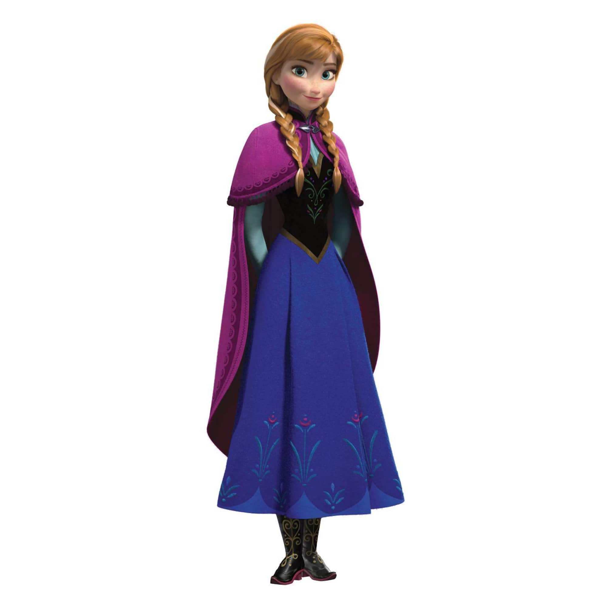 RoomMates Disney Frozen Anna's Cape Peel & Stick Giant Wall Decals